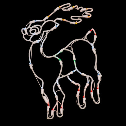 Vickerman 17" Reindeer Wire Silhouette with 35 LED Lights