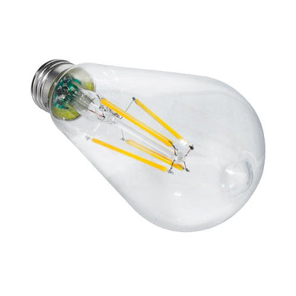 Euri Lighting VST19-3020e Vintage LED 75-Watt Equivalent ST19 Edison Filament Lamp E26 Base Dimmable - 2700K
