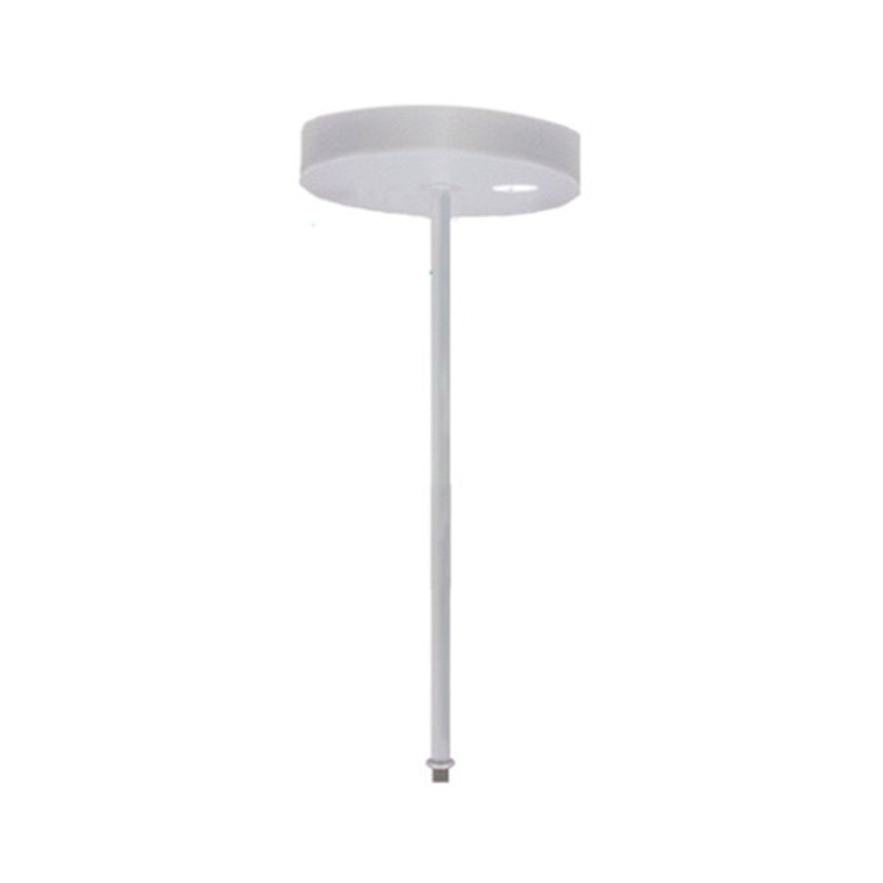 Westgate Suspended Lighting Rod System 12In, Commercial Indoor Lighting, White Finish