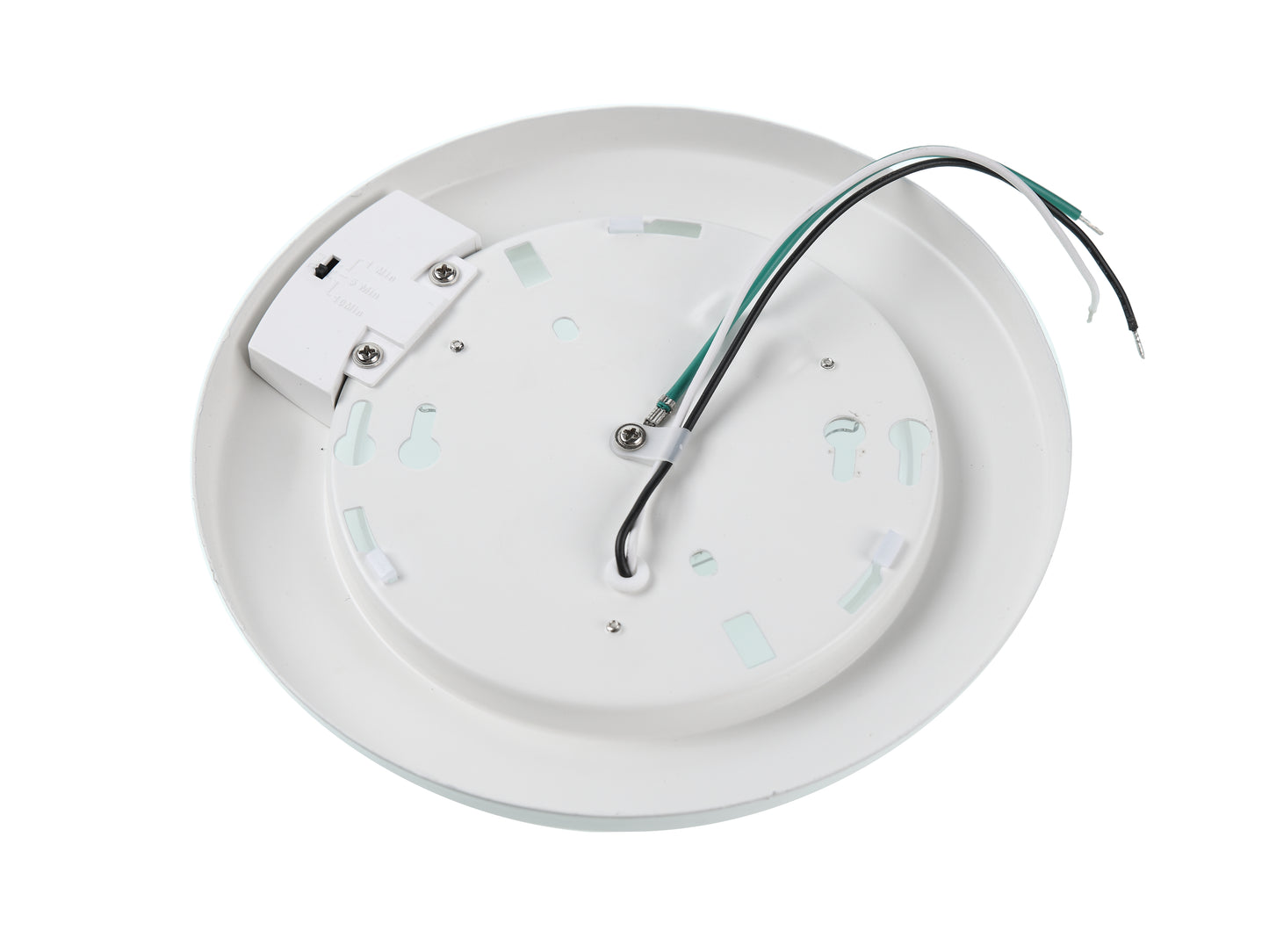ASD Lighting LED Disk Light 6" 15W 120V CCT Selectable 2700/3000/3500/4000/5000K with Motion Sensor White UL Energy Star 6pack
