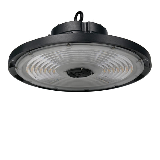 ASD Lighting Q-base LED UFO High Bay 150W 5000K High Voltage Dimmable Black UL DLC Premium