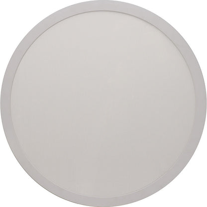 Westgate 20In 40W 1900 Lumens Flush-Mount 5Cct, Cr90, 120V, Ugr<19, Residential Lighting, 40W, 2800 Lumens, 27K/30K/35K/40K/50K, White Finish, TRIAC