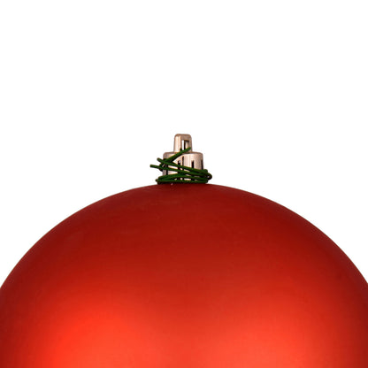 Vickerman 12" Bittersweet Matte Ball Ornament