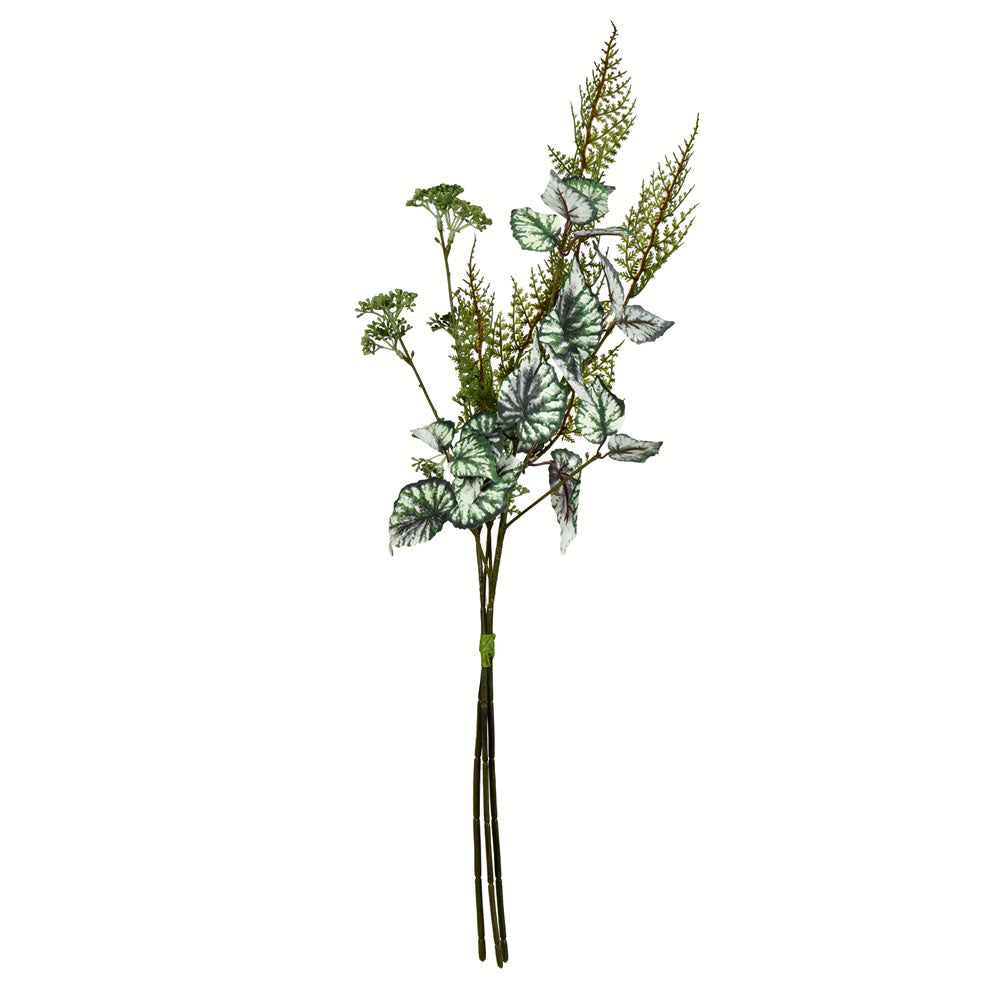 Vickerman 26" Artificial Purple Mixed GREENERY BUNDLE Pack of 2