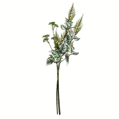 Vickerman 26" Artificial Purple Mixed GREENERY BUNDLE Pack of 2