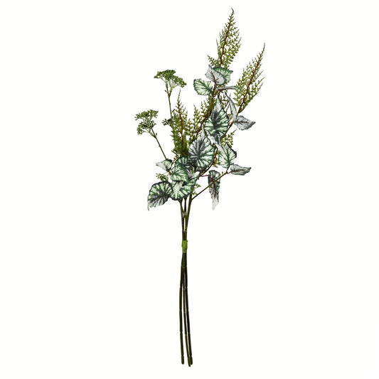Vickerman 26" Artificial Purple Mixed GREENERY BUNDLE Pack of 2