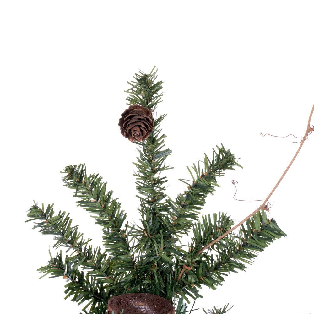 Vickerman 3' Alpine Artificial Christmas Tree Unlit