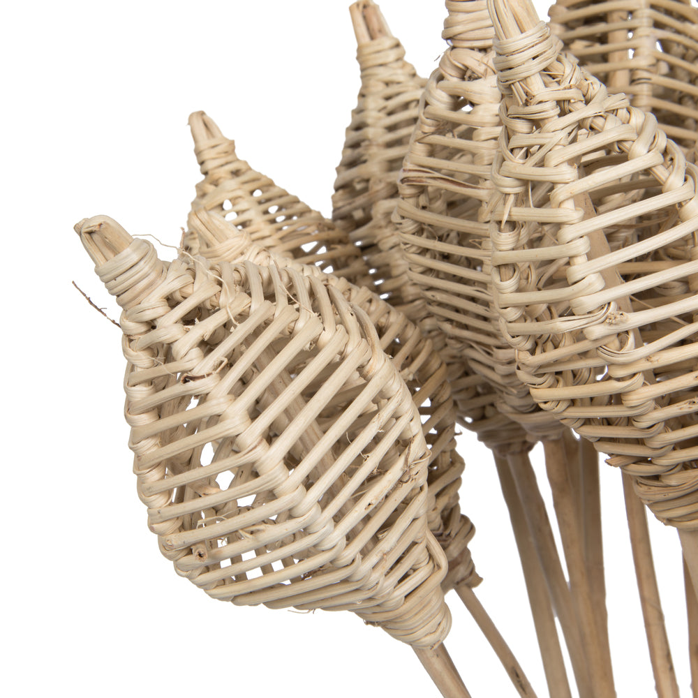 Vickerman Natural Botanicals 20" Lata Lamp on Stem. Includes 25 pieces per Pack.