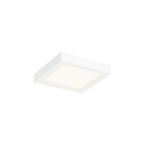 Dals Lighting LED Round And Square Flush Mount, Dimmable, Color Selectable