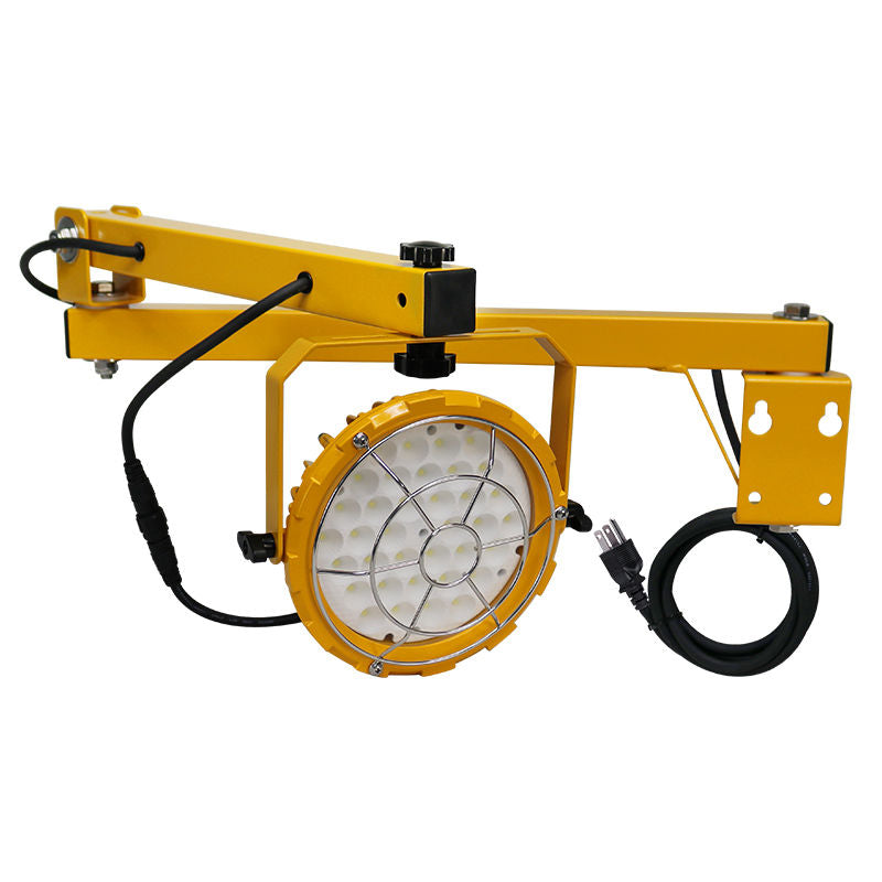 Westgate Loading Dock Light Round 60W 60K With 1Ft Wp Connection Cord, Industrial Lighting, 60W, 6600 Lumens, 6000K