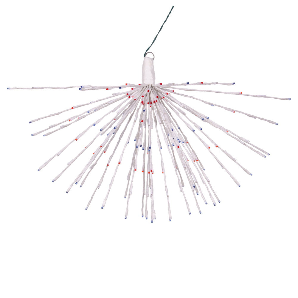 Vickerman 240Lt x 32" White Starburst Blue 5mm Twinkle LED Lights.