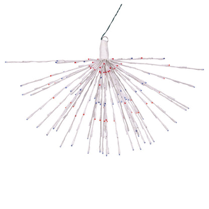 Vickerman 240Lt x 32" White Starburst Blue 5mm Twinkle LED Lights.