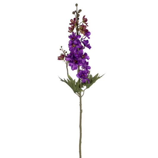 Vickerman 33" Artificial Purple Larkspur Spray. 3 Stems In A Bag.