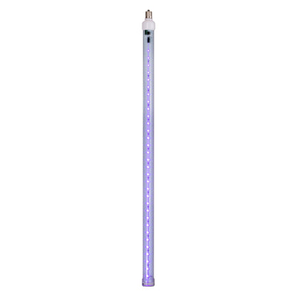 Vickerman 5 Pack of 24" Purple LED SnowFall Tube Bulb C9-E17 Nickel Base.