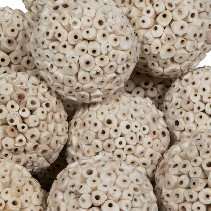 Vickerman Natural Botanicals 4" Sola Ata Ball. Includes 25 pieces per Pack.