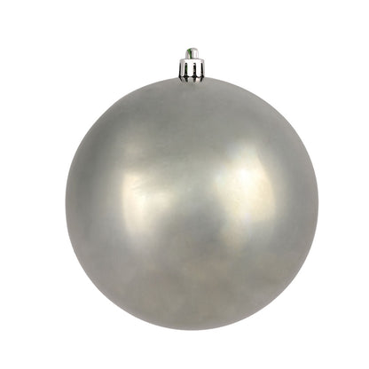 Vickerman 4" Wrght Iron Shiny Ball Ornament 6 per Bag