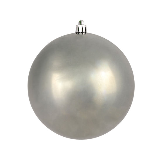 Vickerman 4" Wrght Iron Shiny Ball Ornament 6 per Bag
