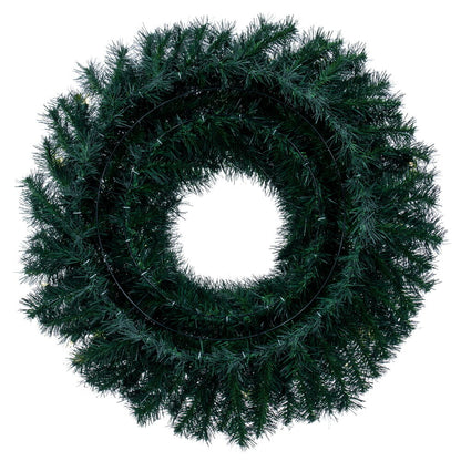 Vickerman 30" Douglas Fir Artificial Christmas Wreath Warm White LED Lights