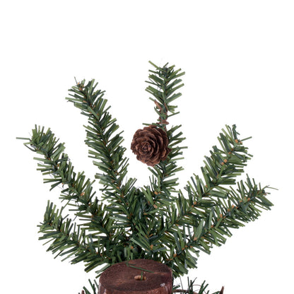 Vickerman 4' Alpine Artificial Christmas Tree Unlit