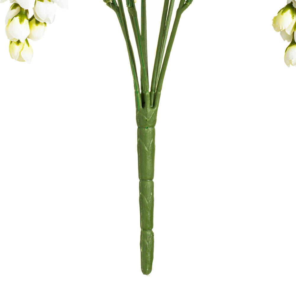 Vickerman 19 " Artificial White Wisteria Bush.