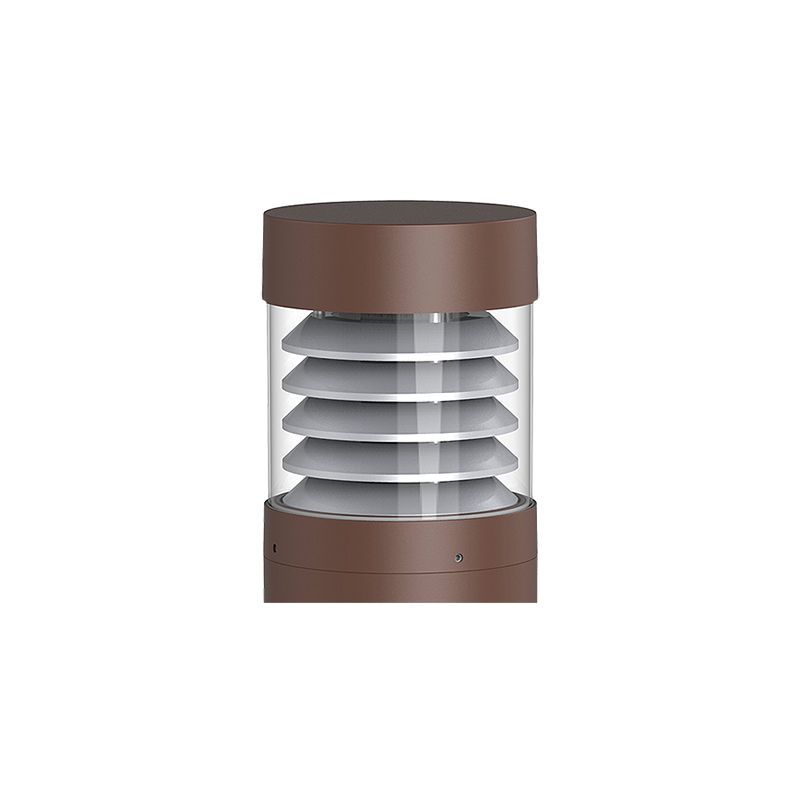 Westgate G2 Bollard Head Model 107F Select 24/19/14W 30/40/50K, Br, Outdoor Lighting, 14W/19W/24W, 125 Lumens/W, 30K/40K/50K, Bronze Finish, 0-10V