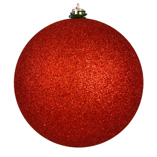 Vickerman 8" Bittersweet Glitter Ball Ornament