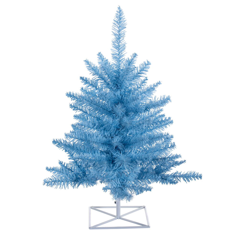 Vickerman 3' Sky Blue Fir Artificial Christmas Tree Unlit