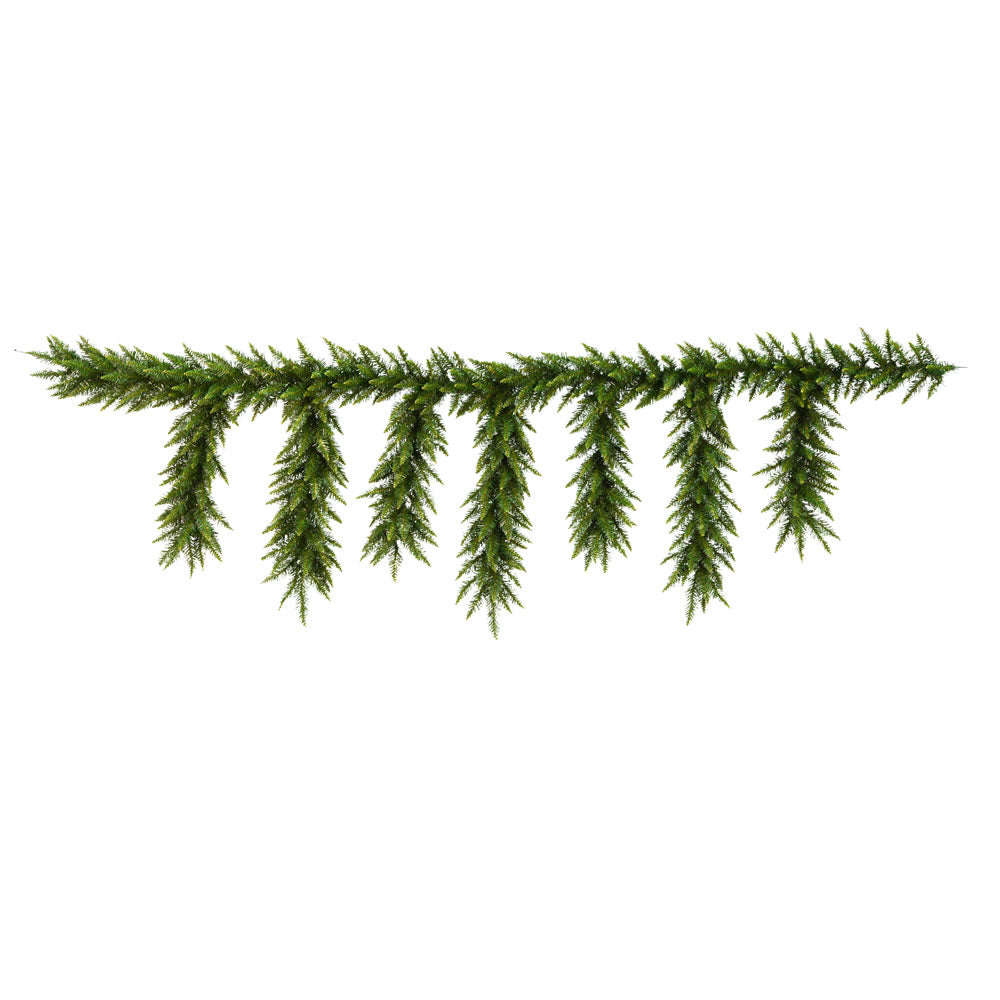 Vickerman 9' Camdon Fir Icicle Artificial Christmas Garland Unlit