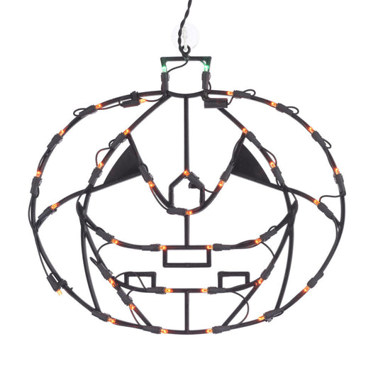Vickerman 16" Pumpkin Wire Silhouette with 35 LED Lights