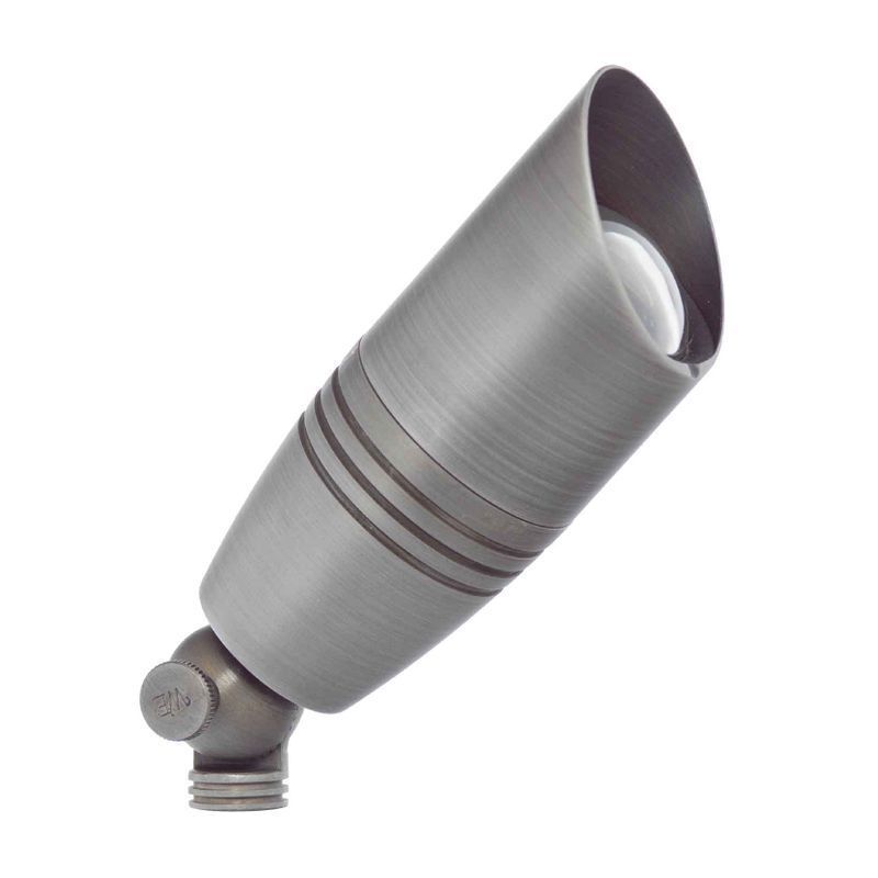 Westgate Directional Light, 12V, Landscape Lighting , 5W, 400 Lumens, 3000K, Aged Nickel Finish Finish