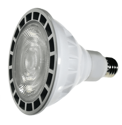 Damar PAR38 LED Flood Light Bulb 35W E26 Medium Base 5000K Bright White Ideal for Track & Recessed Spot Light Bulbs 120-277V 4000 Lumens Dimmable at 120V White Finish Pack of 2