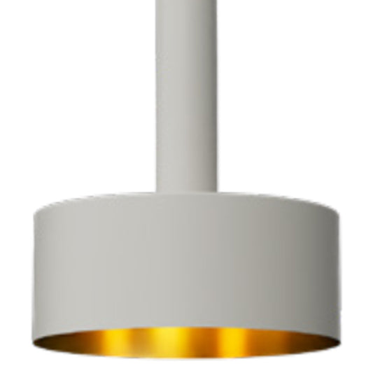 Westgate Cmc2 12In Pan Shade, White/Gold, Commercial Indoor Lighting, White+Golden Finish