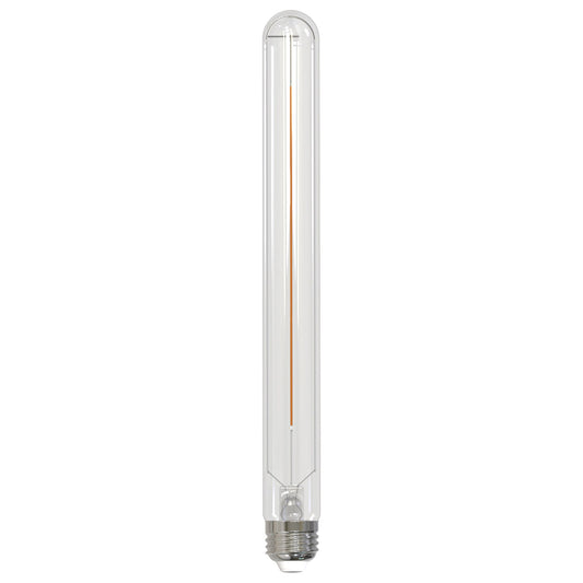 Bulbrite LED Filament 5 Watt Dimmable 11 Inch T9 Light Bulb with Clear finish and Medium (E26) Base - 3000K Soft White Light, 500 Lumens