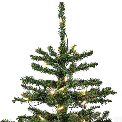 Vickerman 36" Anoka Pine Artificial Christmas Tree Warm White Dura-lit LED Lights