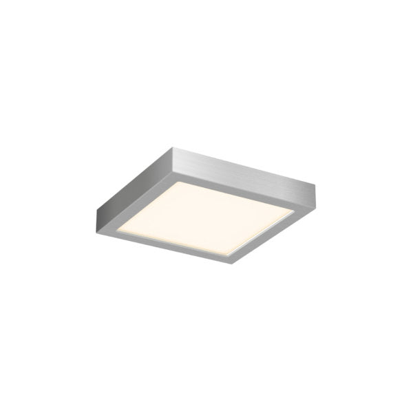 Dals Lighting LED Round And Square Flush Mount, Dimmable, Color Selectable