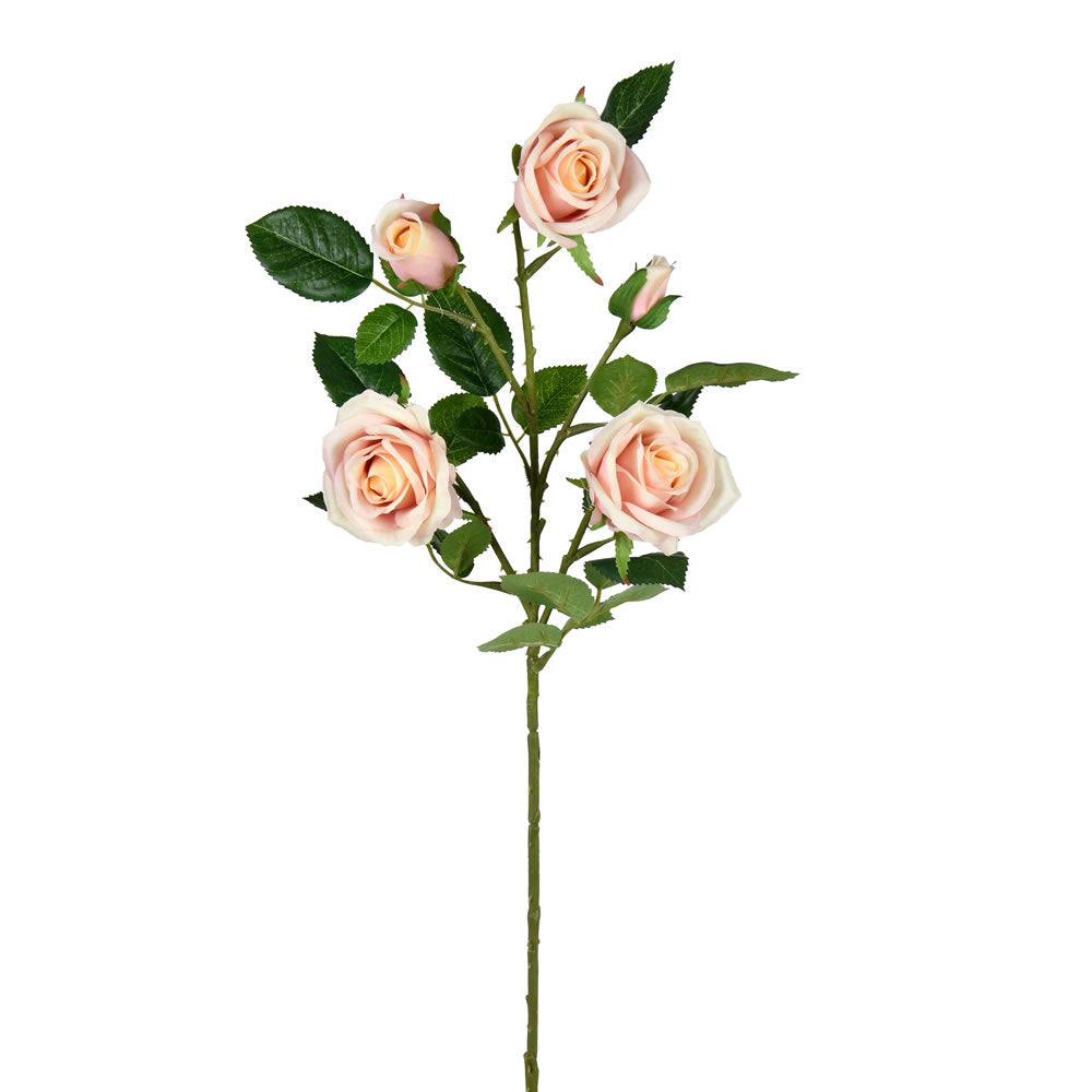 Vickerman 28'' Artificial Rose Spray. Includes 3 sprays per pack.