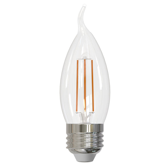 Bulbrite 776969 5W LED CA10 2700K FILAMENT E26 FULLY COMPATIBLE DIMMING