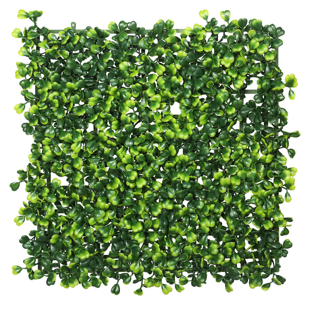Vickerman 10" Artificial Green Square Boxwood Matt 4 Per Pack.