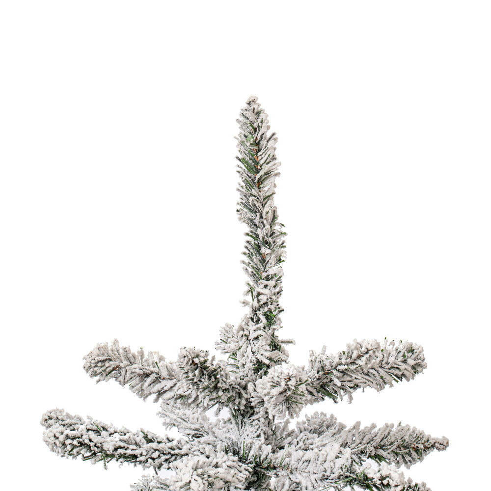 Vickerman 24" Flocked Anoka Pine Artificial Christmas Tree Unlit