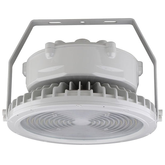 Westgate C1D2 Haz. Loc. Round Flood Highbay 480V 150W 50K Gray, Outdoor Lighting, 150W, 150 Lumens/W, 5000K, Any Colors Finish