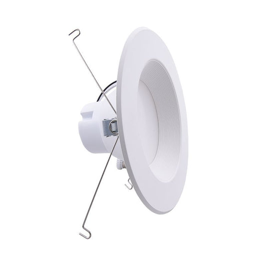 Westgate 5/6In Baffle  Composite Recessed Downlight 5Cct 950 Lumens Dim., UL ES JA8, Residential Lighting, 13W, 1040 Lumens, 27K/30K/35K/40K/50K, White Finish, TRI-AC Dimmable