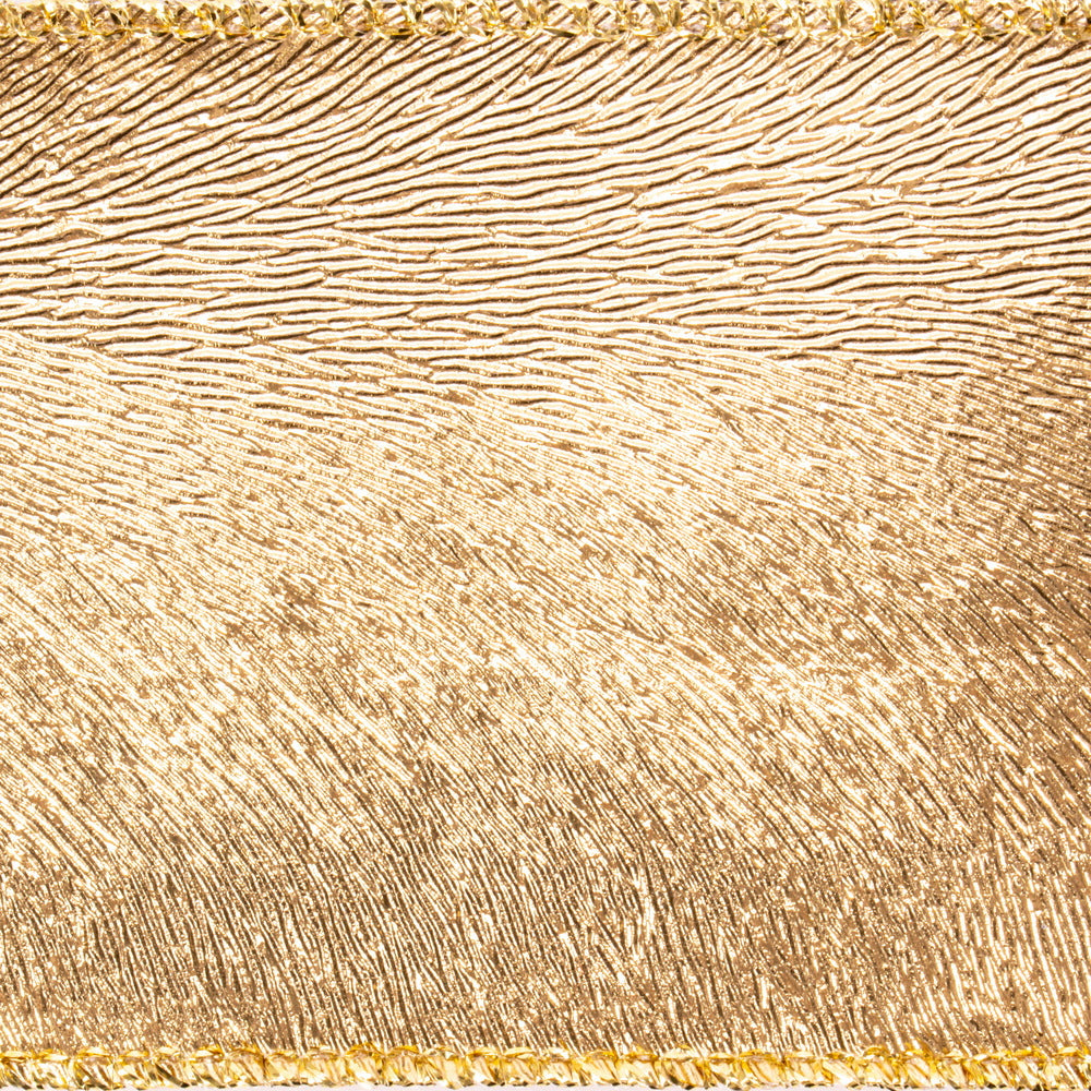Vickerman 2.5" x 10 Yards Gold Ribbon