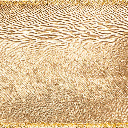 Vickerman 2.5" x 10 Yards Gold Ribbon