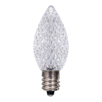 Vickerman C7 LED Warm White Faceted Replacement Bulb bag of 25