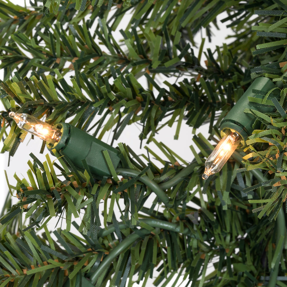 Vickerman 6' Natural Alpine Artificial Christmas Tree Clear Incandescent Lights
