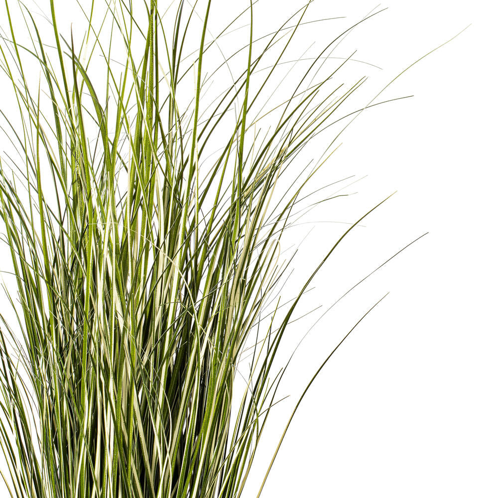 Vickerman 37" Artificial Potted Native Green Grass.