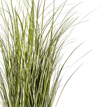 Vickerman 37" Artificial Potted Native Green Grass.