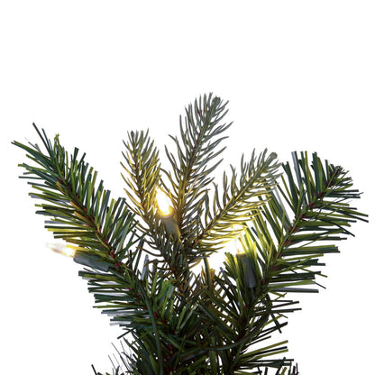 Vickerman 36" Douglas Fir Artificial Pre-Lit Teardrop with Dura-Lit® Warm White LED Mini Lights.