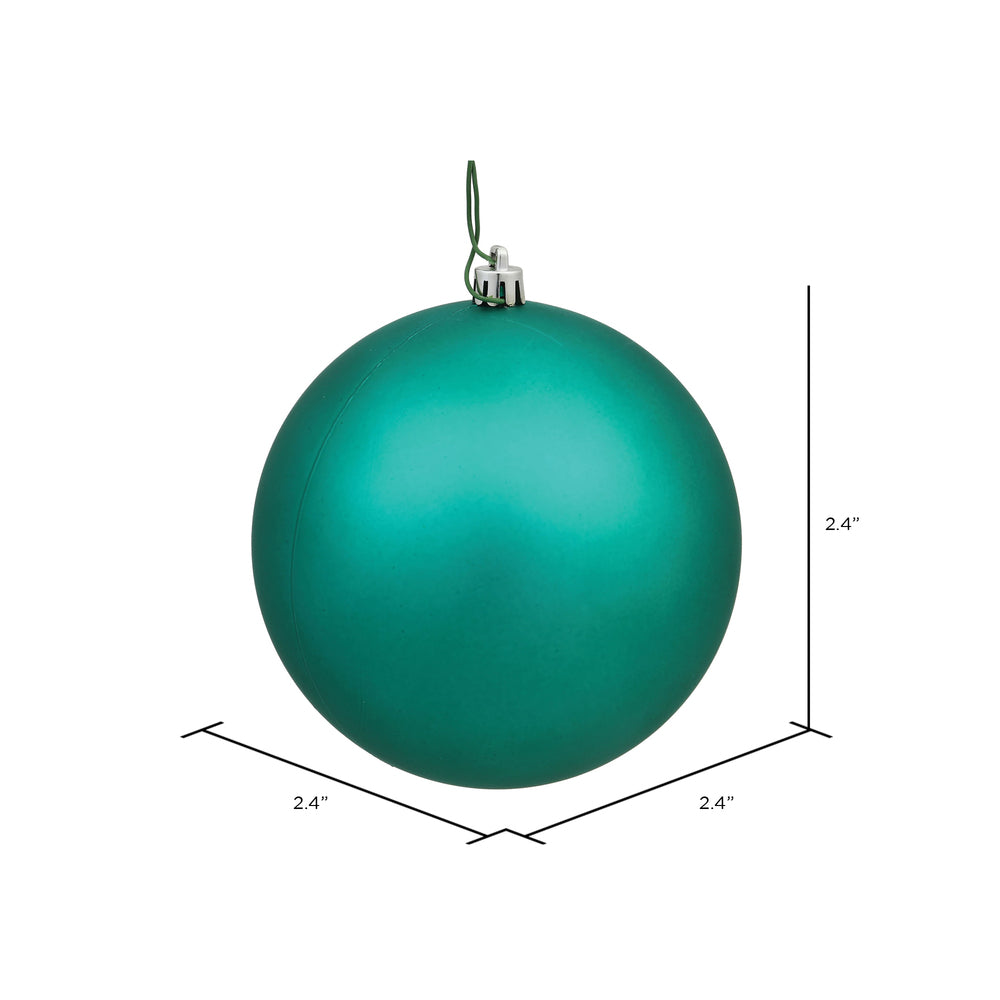 Vickerman 2.4" Sea Foam Matte Ball Ornament 24 per Bag