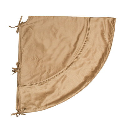 Vickerman 54" Gold Colorway Christmas Tree skirt